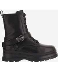 Pinko - Leather Ankle Boots Eva Upper: Cow - Lyst