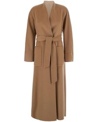 Max Mara - Coat Nodo Wool - Lyst