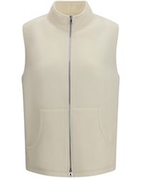 Rier - Virgin Wool Vest Ovis Aries Blazers & Vests - Lyst