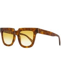 Retrosuperfuture - Rounded Sunglasses Modo Ur3 Havana 53mm - Lyst