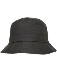 Barbour - Belsay Logo Embroidered Bucket Hat - Lyst