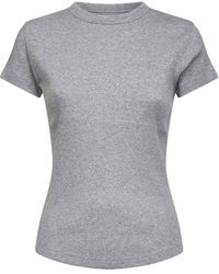Isabel Marant - Ribbed Cotton Taomi T-Shirt - Lyst