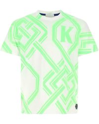 Koche - Printed Cotton T-Shirt - Lyst
