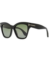 Tom Ford - Elvira Butterfly Sunglasses Tf1217 01R- 55Mm Ft1217 Plastic (Acetate) - Lyst