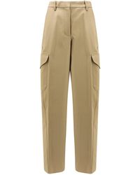 Givenchy - Cotton And Wool Cargo Trousers - Lyst