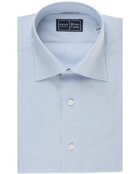 Fray - Regular Fit Shirt With Light Micro Checks - Lyst