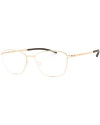 Ic! Berlin - Eyeglasses Round Full Rim, Rose-Warm Frame And Clear Demo Lenses Lens Aliza2.0M1578032 - Lyst