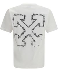 Off-White c/o Virgil Abloh - Script Arrow T-Shirt - Lyst