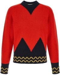 Marni - Geometric Intarsia Sweater - Lyst