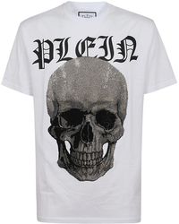 Philipp Plein - T-Shirt Round Neck Ss With Cry - Lyst