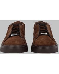 BOSS - Leather Sneakers Gary Tenn Calf Loafers - Lyst