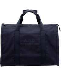 A.P.C. - Gym Bag Dark - Lyst