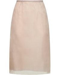 Blanca Vita - Organza Gunzy Pencil Skirt - Lyst