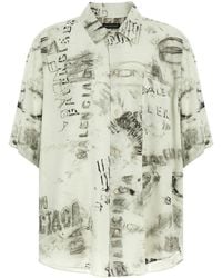 Balenciaga - 'Minimal' Shirt - Lyst