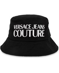 Versace - Bucket Hat With Logo - Lyst