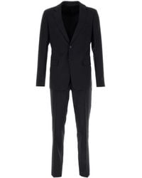 Prada - Midnight Blue Wool Blend Suit - Lyst