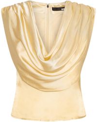ROTATE BIRGER CHRISTENSEN - Waterfall Italian Straw Top - Lyst