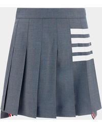 Thom Browne - And Wool Skirt - Lyst