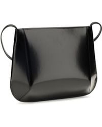 Faune - Loge Brushed Leather Crossbody Bag Calf Bos Taurus Shoulder - Lyst