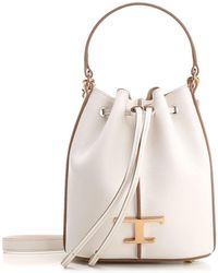 Tod's - Micro T Timeless Bucket Bag - Lyst