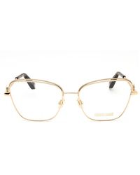 Roberto Cavalli - Eyeglasses Butterfly Full Rim, Shiny Rose Frame And Clear Demo Lenses Lens Vrc069V300V - Lyst