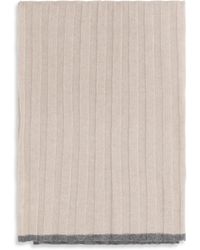Brunello Cucinelli - Cashmere Scarf Kashmir/Capra Hircus - Lyst