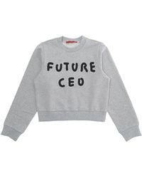 MAX&Co. - Girls Crewneck Sweatshirt Cotton Hoods & Sweatshirts - Lyst