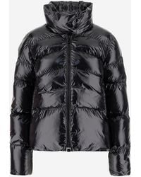 Pinko - Glossy Nylon Padded Down Jacket - Lyst