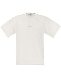 Stone Island - T Shirt With Print - Lyst