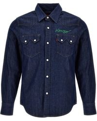 KENZO - X Levi Strauss & Co. Shirt Shirt, Blouse - Lyst