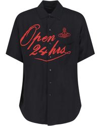 Vivienne Westwood - Opne 24 Hrs Bowling Shirt - Lyst