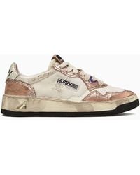 Autry - Medalist Super Vintage Low Sneakers Avlw Ms11 - Lyst