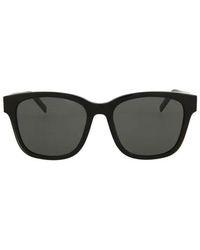 Saint Laurent - Sunglasses Cat Eye Full Rim, Shiny Frame And Lens Slm68001 - Lyst