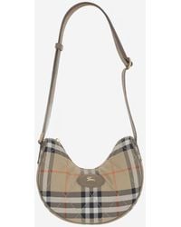 Burberry - Shoulder Bag Horseshoe Nylon - Lyst