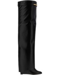 Givenchy - Givenchy Knee-High Calf Leather Boot - Lyst