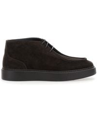 Doucal's - Lace-Up Shoes With Tone-On-Tone Stitching - Lyst