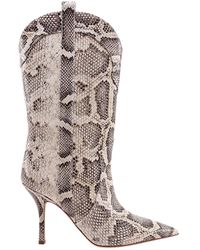 Paris Texas - Stiletto Heel Leather Boots - Lyst