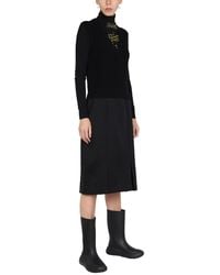 Raf Simons - Straight Cut Skirt Polyester - Lyst