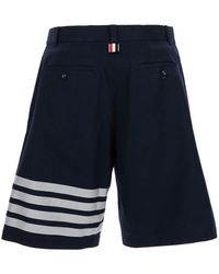 Thom Browne - Unconstructed Straight Leg Double Welt Pocket Short - Lyst