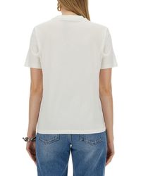 Rabanne - T-Shirt With Logo Cotton T-Shirts - Lyst