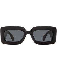 Gucci - Marmont Sunglasses GG0811S Black 53mm - Lyst