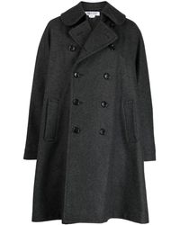 Comme des Garçons - Notched-collar Double-breasted Coat - Lyst