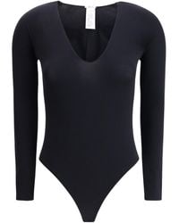 Wolford - V-Necked Bodysuit - Lyst