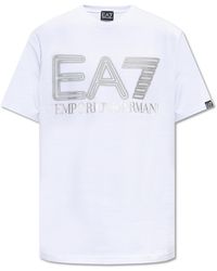 EA7 - Emporio Armani T-shirt With Logo - Lyst