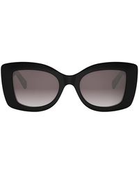 Celine - Cl40324U 3 Dots 01K Nero Sunglasses - Lyst
