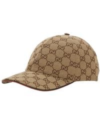 Gucci - Baseball Cap, Fabric Cotton/Polyester Hat - Lyst