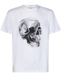Alexander McQueen - Dragonfly Skull T-Shirt - Lyst