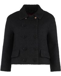 Gucci - Wool Blend Blazer Jacket - Lyst