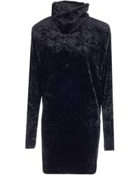 Saint Laurent - High Neck Long-Sleeved Top - Lyst