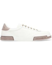 Dolce & Gabbana - Portofino Yatch Low-Top Sneakers Lambskin; Calfskin Trainers - Lyst